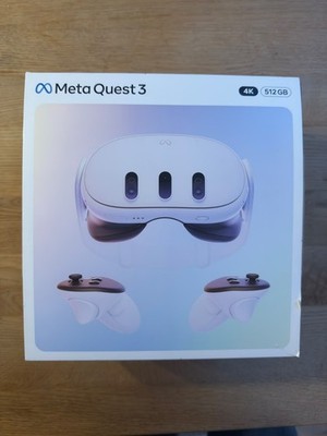 Meta Quest 3 VR Brille   512 GB und 4K-Version   mit viel Zubehör und Rechnung