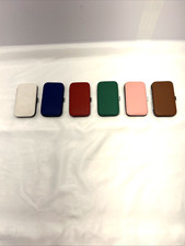 Manicure Set Men  Women 8 Pieces with Case Various Colors-You Pick