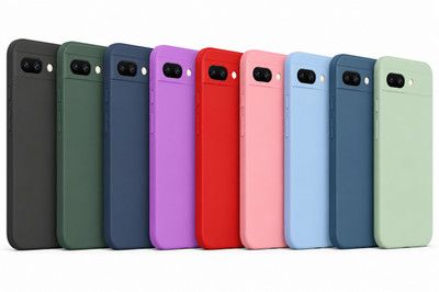 Schutzhülle für Google Pixel 8A Handy Hülle Slim Silikon Case Cover Tasche