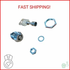 Commercial Laundry Coin Box Lock & Key, for Greenwald, 8-55-1