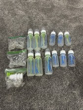 Lot Of Narrow Neck Dr. Brown s 4 Oz and 8 Oz Anti-Colic Bottles Lot Of 12