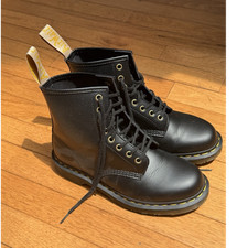 Dr. Martens Black Cushioned Lace-Up Ankle Com...