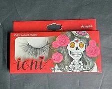 Ioni 3D Wispy Dramatic Criss Cross Faux Mink Eyelashes Amelia 4 Packs NEW 