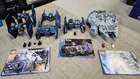 Lego Star Wars Tie Fighter Collection, Tie Bomber, Millennium Falcon