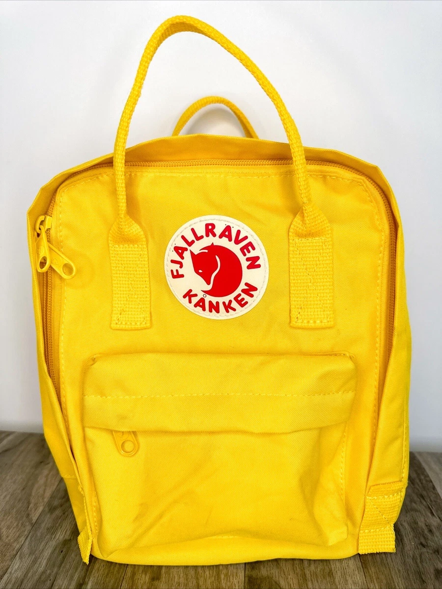 Kanken yellow mini top