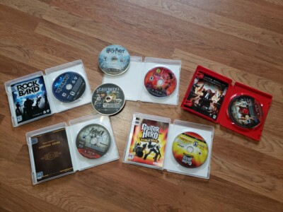 PS3 6 Game Lot Call of Duty3,Rock Band,Harry Potter,Saints Row4,Fallout3, G.Hero