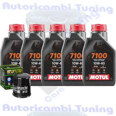 Inspektionskit Öl Motul 7100 10W40 für Kawasaki VN2000 Vulcan Classic 2008>2009