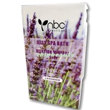 Jelly Spa Pedicure Kit 1&2 Luxury Pearl Glow Scent Lavender 30 Sets/case