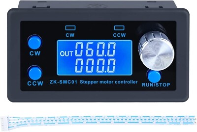 CNC Speed Adjustable Stepper Motor Controller Module with HD Display DC5-30V