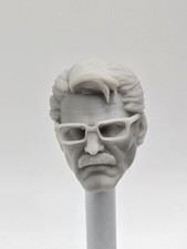 3d Print Jim Gordon Glasses HEAD 1:10 7" Select DC Multiverse Scale 3d Print Jim Gordon Glasses HEAD 1:10 7" Select DC Multiverse Scale