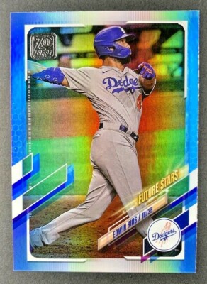 2021 Topps Series 2 - Edwin Rios #393 Los Angeles Dodgers - FS Rainbow ...