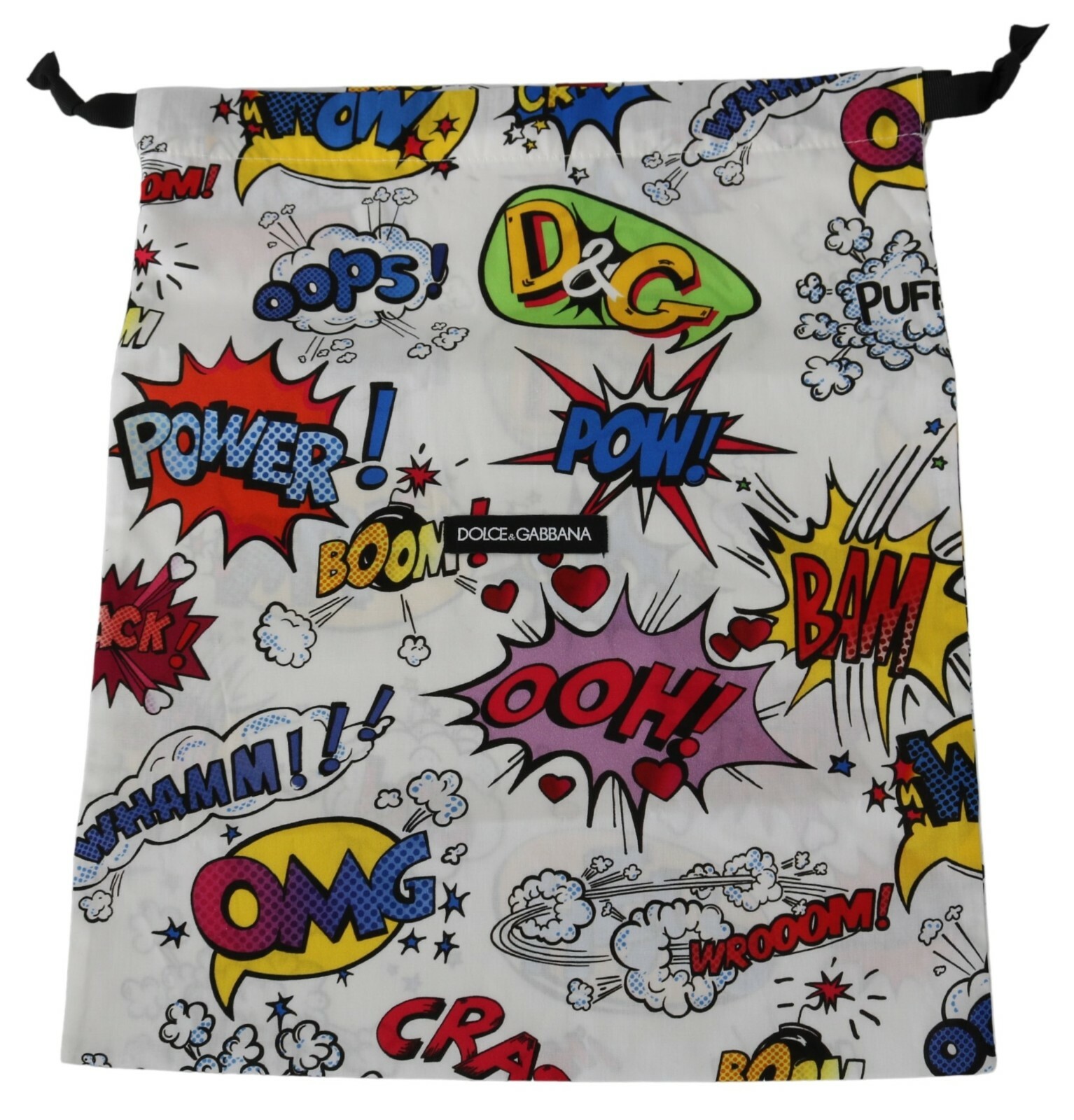 DOLCE - GABBANA Сумка-пылесборник Белая сумка для обуви с логотипом WOW POWER 38см x 30см 4890₽