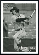 2021 Bowman Heritage Black & White Jeremy Pena Houston Astros #159