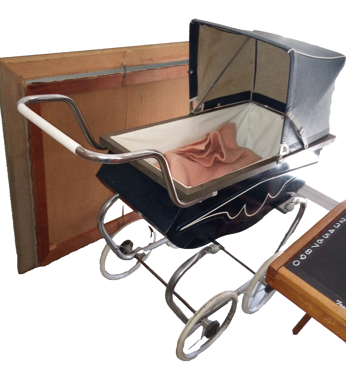 Bilt Rite Vintage Park Avenue Pram Baby Stroller Carriage Buggy Vintage 1950’s