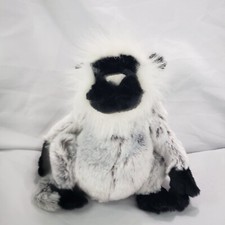 Webkinz Grey Langur Monkey Ape Plush Stuffed Toy HM226 No Code Ganz 9 Inch