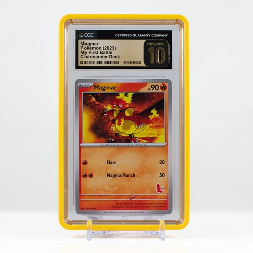 2023 Pokemon Magmar My First Battle Deck - Charmander Deck - CGC 10 PRISTINE