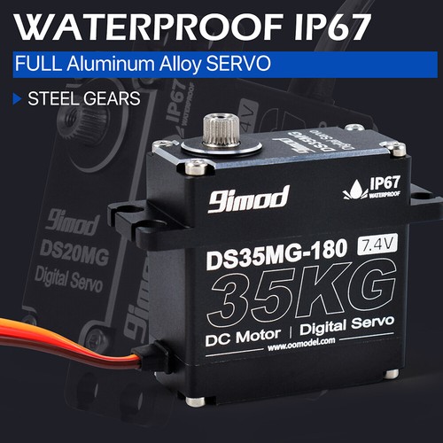 9imod Waterpoof Digital Servo 35kg 25kg 20kg 15kg Metal Gear for 1/10 RC Car - Picture 6 of 19