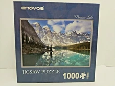 Enovoe Moraine Lake Alberta Canada 1000 Piece Jigsaw Puzzle 20"x 27.5" 