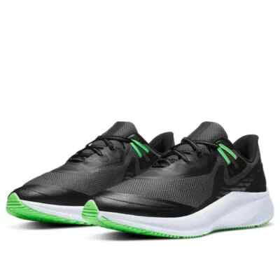 NEW Nike Quest 3 Shield 'Black Poison Green' CQ8894-010 Men's size 8-11