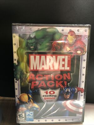 Marvel Action Pack 10 Exciting Games Pc