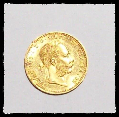 1915 AUSTRIA Jedna złota moneta DUKAT .1106 uncji #27D2 - Zdjęcie 1 z 2