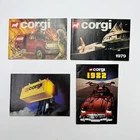 1979 1980 1981 1982 Vintage Corgi Cars Collectors Catalog Booklets