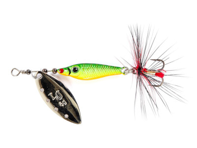 NEU Lucky John Trian Blade Long 6g 1 Stück Köder Spinner FARBEN