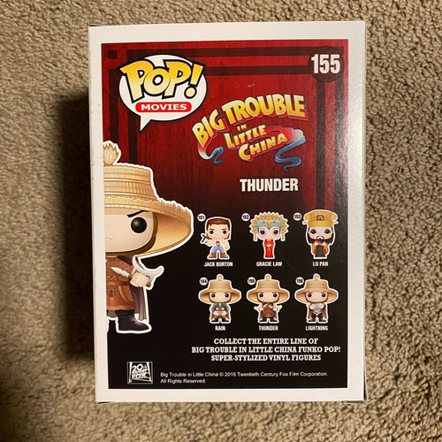 Funko Pop! Big Trouble in Little China Thunder #155! SELTEN, AUSVERKAUFT, GEWÖLBT! - Bild 4 von 8