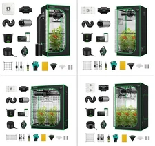 VIVOSUN GIY Smart WiFi-Integrated Grow Tent Kit W/AeroLight SE 100/200/400W LED