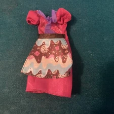 Ever After High - Holly O'Hair - Sugar Coated - Pink Apron Dress Only -