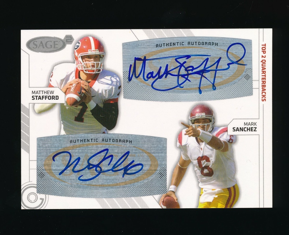 スポーツゲーム(野球盤等) N F L MATTHEW STAFFORD auto patch Men's Nike Matthew Stafford Royal Los Angeles Rams Super