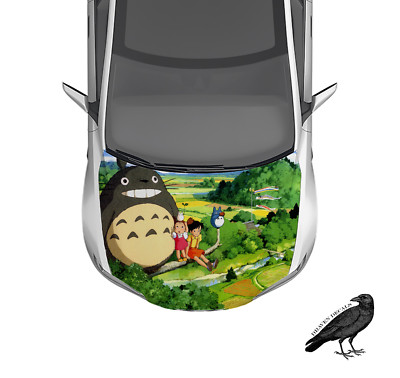 【THEAIRTOWN】 totoro wrap sk (2 color) My Neighbor Totoro V2 Anime Hood Wrap Weatherproof Vinyl Car