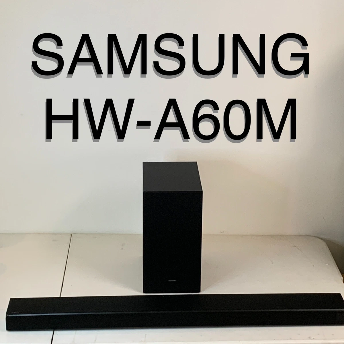 SAMSUNG HW-A60M 3.1 Channel Soundbar with Wireless Subwoofer and Dolby 5.1  / DTS