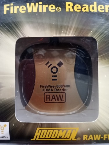 Hoodman Raw Firewire 800/400 UDMA reader NEW UNOPENED BOX - Picture 6 of 9