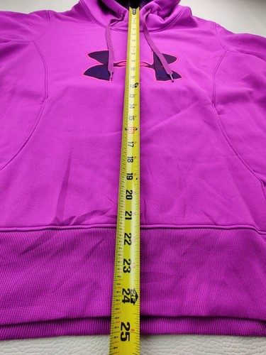 Under Armour Storm Cold-Gear Wmn's Large Magenta Long Sleeve Sweatshirt Hoodie - Bild 9 von 10