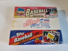 Lot Of 3 1991 1992 1993 Topps Baseball Complete Sets Sealed