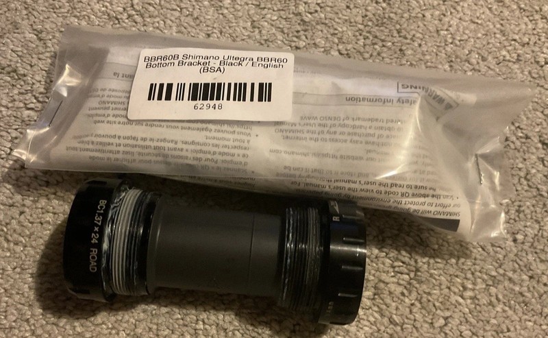 Shimano Bottom Bracket BBR60 - BSA Threaded 68mm . Bundle x2