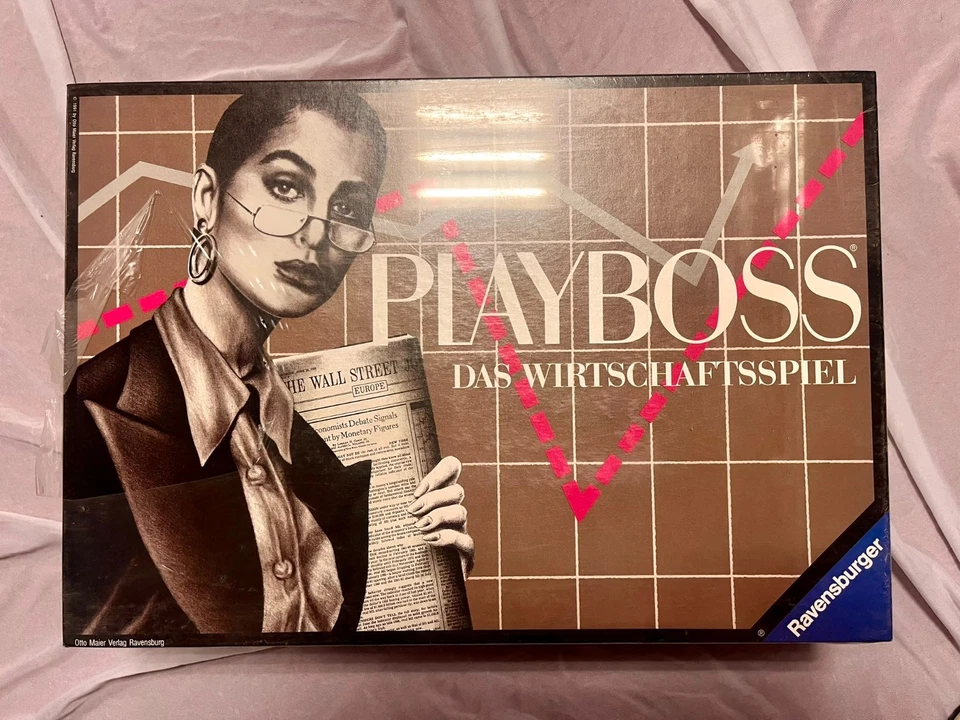 RAVENSBURGER - PLAYBOSS - DAS WIRTSCHAFTSSPIEL 1991 Neu - Bild 1 von 1