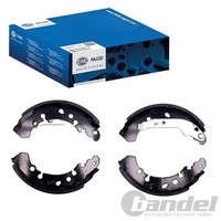 Hella BREMSBACKEN-SATZ 203Mm Hinterachse Passend FüR Daihatsu Charade Toyota