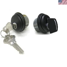 High-Security Thumbturn Cylinder Lock, Duronotic Bronze, Fits Adams Rite & More