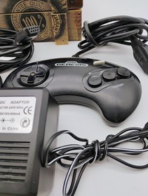 Sega Genesis 3 Console Black MK-1461 Bundle - OEM Controller COMPLETE TESTED