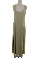 Autograph Women's Maxi Dress Moss Sleeveless Scoop Neck Ribbed Stretchy New