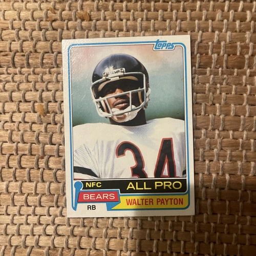 1981 Topps - #400 Walter Payton Chicago Bears