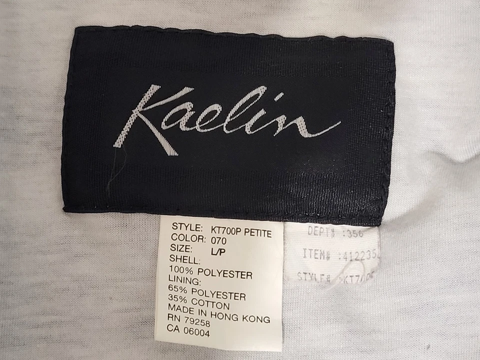 Chaqueta y pantalones grandes vintage Kaelin de 2 piezas forrados azules para esquí jogger con cremallera Foto 2 de 4