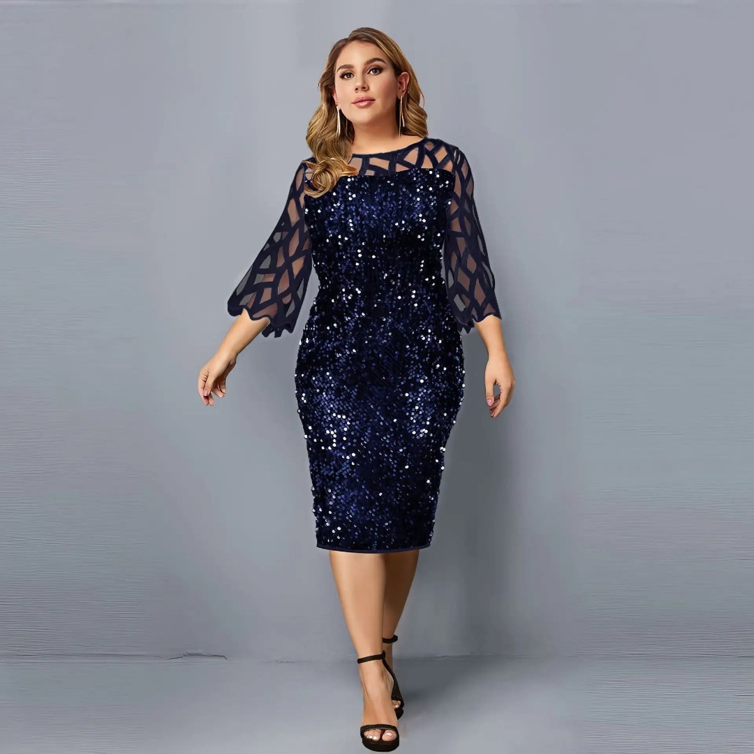 Bloomchic Women's Solid Button Detail Tiered Bell… - image 3