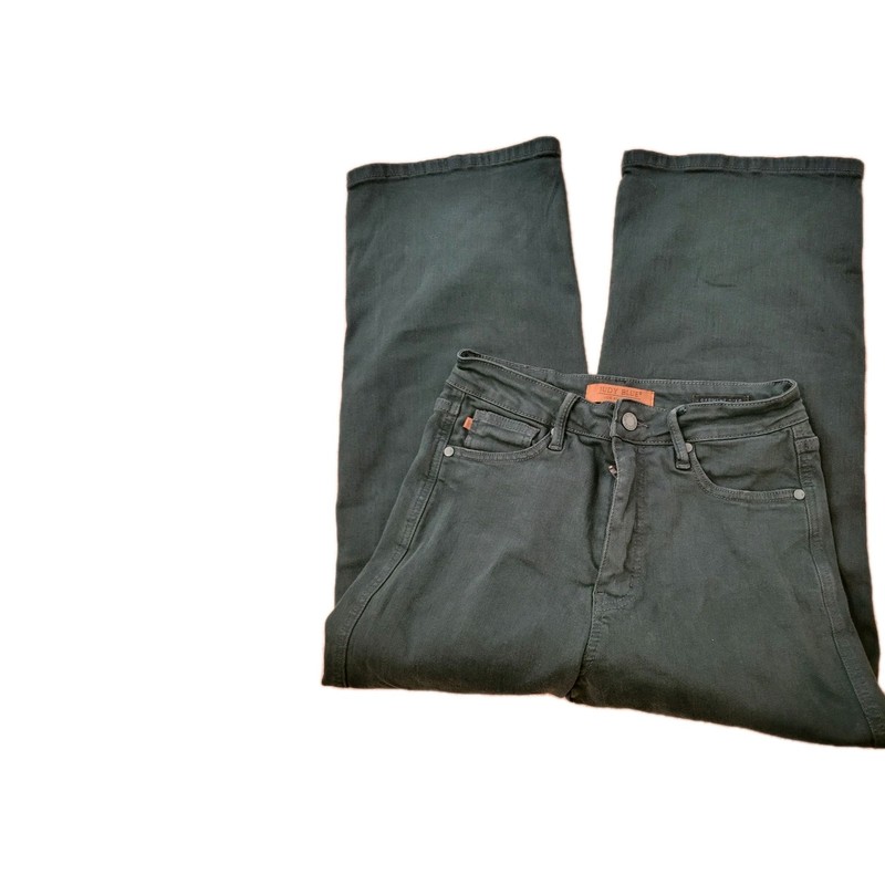 Judy Blue Los Angeles  Jeans Size 5/27 Straight Leg Dark Green Classic Stylish 