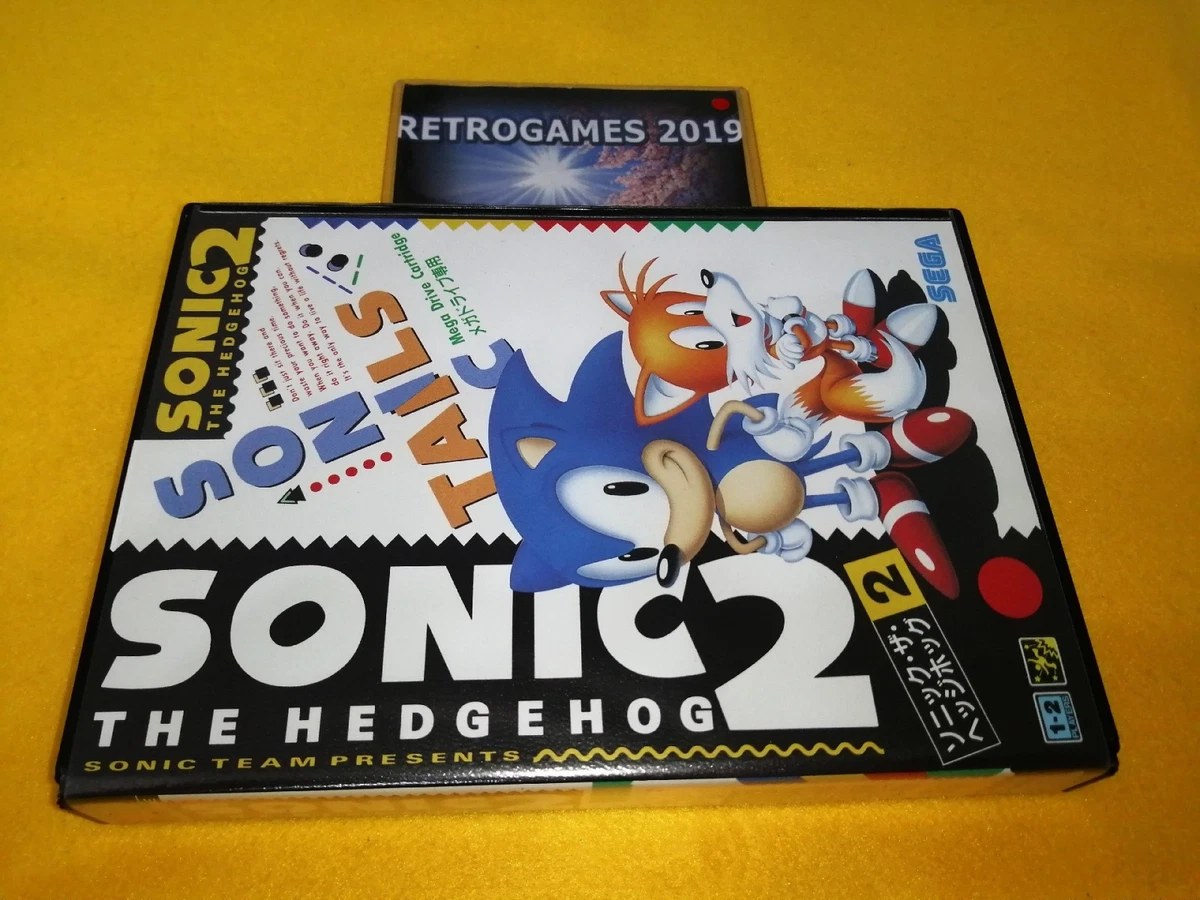 0564 メガドライブ SONIC THE HEDGHOG 2 Sega Mega Drive Sonic the