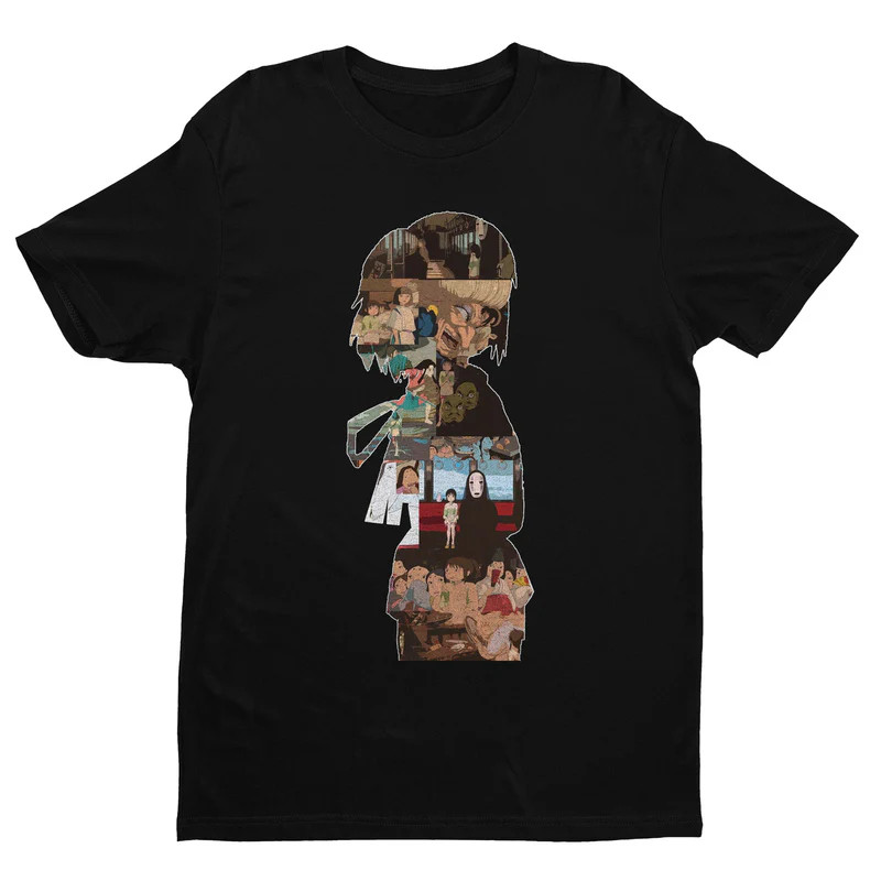 Anime Spirited Away T Shirt Size S - 5Xl Gift For Friends