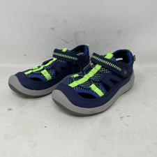 Stride Rite Baby-Boy's Made 2 Play Ryder Sneaker Navy/Royal/Lime Size 10 Wide