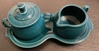 Fiesta Juniper Sugar & Creamer Set w/ Tray